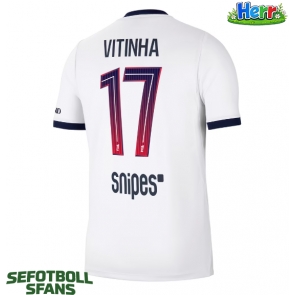Paris Saint-Germain Vitinha #17 Bortatröja 2026-27 Kortärmad